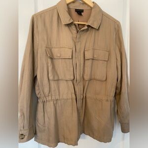 Never worn, gorgeous tan jacket